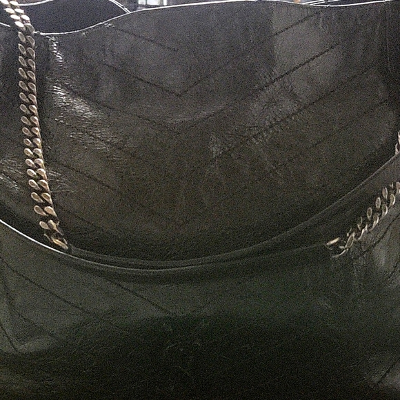 YSL Large Black Tote - Picture 1 of 2